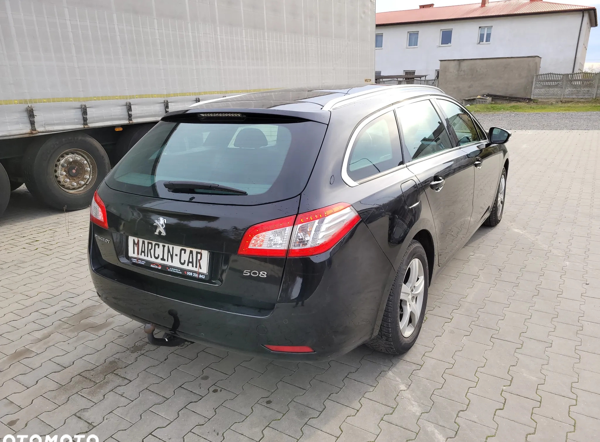 Peugeot 508 cena 33900 przebieg: 226000, rok produkcji 2014 z Prabuty małe 137